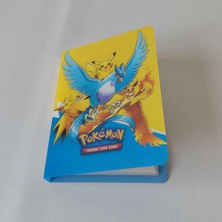 小卡冊 單格卡冊 寶可夢卡冊 神奇寶貝精靈卡冊卡套皮卡丘寶可夢卡片收藏冊玩具2格卡片收納冊