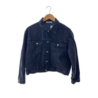 MASH STYLE LAB 牛仔外套 丹寧布 素色 海軍藍 日本直送 二手