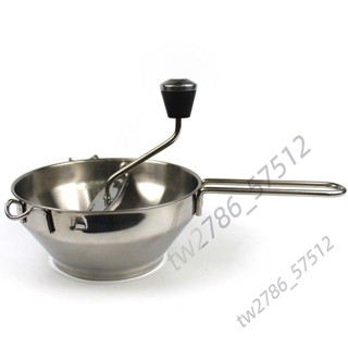 【臺灣熱銷】不鏽鋼 研磨器 手動食物 料理機 果泥器 多功能米糊器 便捷家用