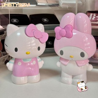 UMISTYSODA筆筒,凱蒂貓美樂蒂卡通化妝刷架,新的大容量多功能便攜式筆收納盒學生文具