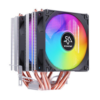 「碩果蕾蕾」冰曼MX6熱管CPU散熱器1700風冷X99靜音1150 AMD電腦2011風扇i5 i7