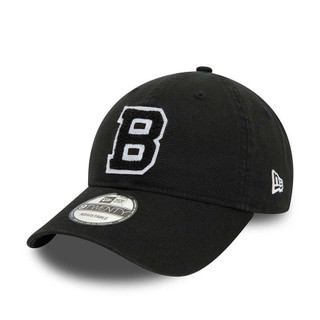 NEW ERA 9TWENTY MLB VARSITY COOP棒球帽/ 布魯克林道奇/ 黑 eslite誠品