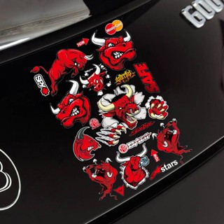RED BULL 紅牛貼紙汽車摩托車裝飾品油箱頭盔車窗玻璃蓋劃痕貼花