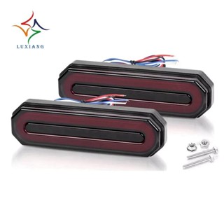 5 英寸 LED 卡車拖車停止轉向尾剎車燈流動 DRL 順序訊號燈尾燈適用於卡車拖車 RV