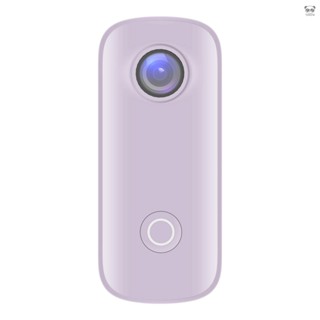 SJCAM C100+ 4K迷你運動相機 連線 30M運動防水（內建鋰電池）紫色