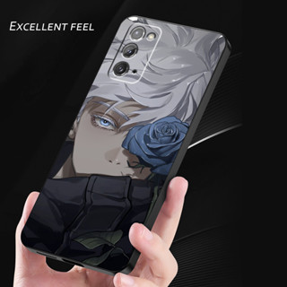 SAMSUNG 三星 galaxy Note 20 Note20 黑色軟殼超防刮相機保護殼 UV 彩色設計 TPU 手機