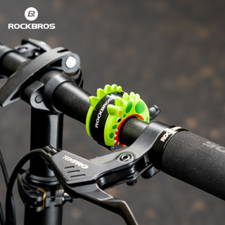 ROCKBROS自行車鈴鋁合金耐用防水卡通可愛高分貝100DB騎行配件