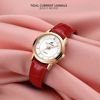 Wrist watch 2023款女士手錶皮帶女款防水全自動可水洗不掉色高中生女生手錶