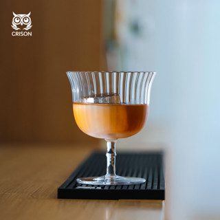 INF05 CRISON 條紋雞尾酒杯/水晶玻璃杯/酒吧玻璃器皿/古典雞尾酒杯/220ml