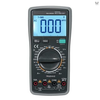 KM-DM02B 數字萬用表 高畫質大屏數字萬用表 2000計數 可測交直流電壓/交直流電流/電阻/電容/頻率/溫度 帶真
