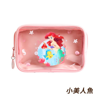 HOUSUXI迪士尼小美人魚透明萬用收納包 eslite誠品