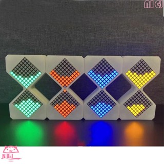 NIGJLED電子沙漏,科技感1-30分鐘定時器DIY數字沙鍾,家居裝飾帶重力感應減壓玩具夜光沙漏