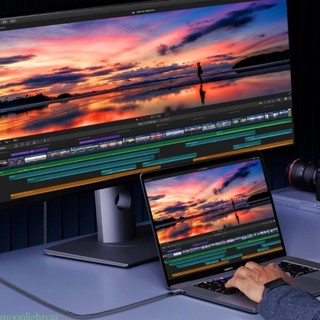 Moonlightyaa USB C 到 HDTV 電纜支援 8K 60Hz 4K 120Hz C 型到筆記本電腦高畫質電