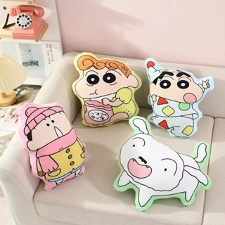 卡通可愛蠟筆小新 小白 小葵雙面印花抱枕 沙發靠墊 玩具靠枕 汽車抱枕 沙發枕 靠枕 靠墊 新款蠟筆小新大抱枕 交換禮物