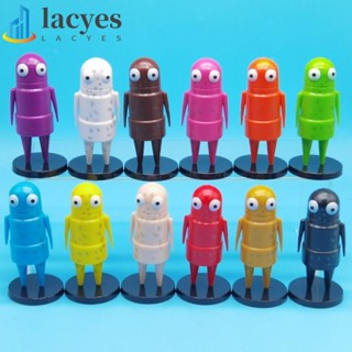LACYES12件/套REPO機器人公仔玩具,8.5釐米卡通REPO遊戲娃娃,3D列印機器人模型雕像