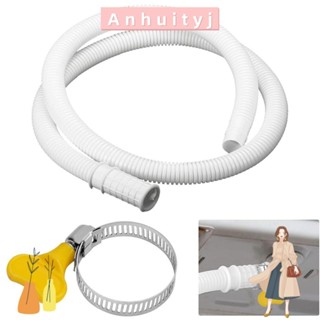 ANHUITYJ空調排水軟管,1-5米白色洗衣機管,新的塑膠加厚排水管