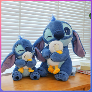 25/30/40cm 迪士尼毛絨公仔 Stitch Lilo 娃娃可愛鴨針毛絨填充玩具聖誕兒童生日