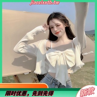 Comeandbuy-夏季新款蝴蝶結小可愛小背心 短版性感內搭無袖心機打底外穿上衣女裝