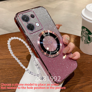 【超薄】外殼Redmi Note 13 PRO PLUS 4G 5G手機殼磁吸充電新款閃紙透明電鍍TPU軟殼CYMWX0