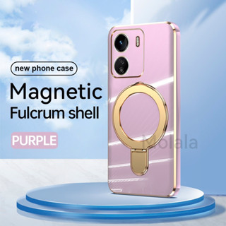 XIAOMI REDMI 小米紅米 A5 A3 13C 4G Poco C71 C65 C61 金屬可折疊磁性支架矽膠軟