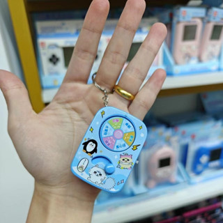熱賣#卡通創意動物迷你碟機兒童玩具鑰匙扣汽車包包鑰匙鏈掛件禮品可愛5ya
