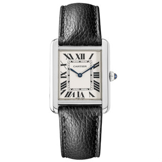 Cartier 卡地亞坦克系列精鋼石英手錶女W5200005