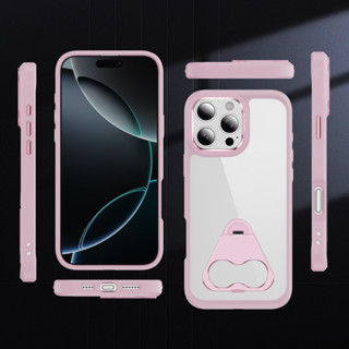 三角支架 精孔對齊 護鏡高透 360旋轉指環 適用於 iPhone 16 15 14 13 Promax 保護殼