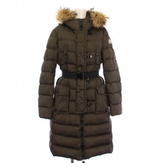 Moncler BOTT O I OTTO 外套 羽絨服 卡其色 長 長版 日本直送 二手