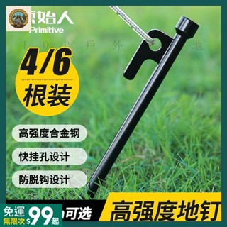 臺灣出貨🛖帳篷地釘固定天幕地丁帳篷釘地插釘沙灘露營戶外防風釘子鋼ZPP