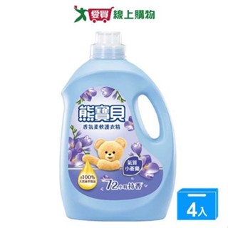 熊寶貝柔軟護衣精氣質小蒼蘭3Lx4入(箱)【愛買】