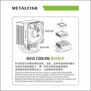 快速出貨*稜鏡1600風冷6熱管CPU散熱器1700靜音X99臺式2011電腦AMD風扇i5i7