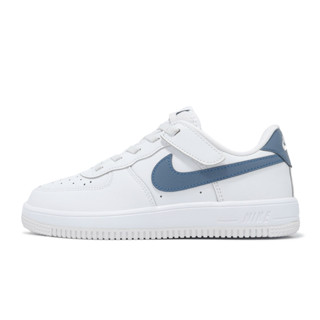 Nike 童鞋 Force 1 Low EasyOn PS 中童鞋 白 藍 小朋友 [ACS] FN0237-110