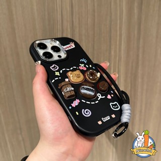 手機殼+3D公仔+鏈條適用於Realme C61 C53 C55 C63 Note 60 60x 50 C21Y C51