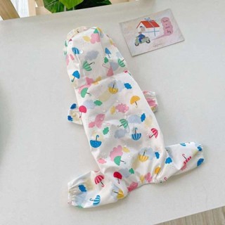 【Lucky寵物】防水寵物雨衣小狗泰迪衣服小型犬比熊博美雨披雨天可愛