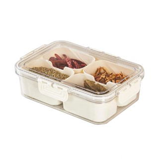 冰箱食品容器分隔箱儲物箱大容量，帶蓋子用於餃子蔬菜