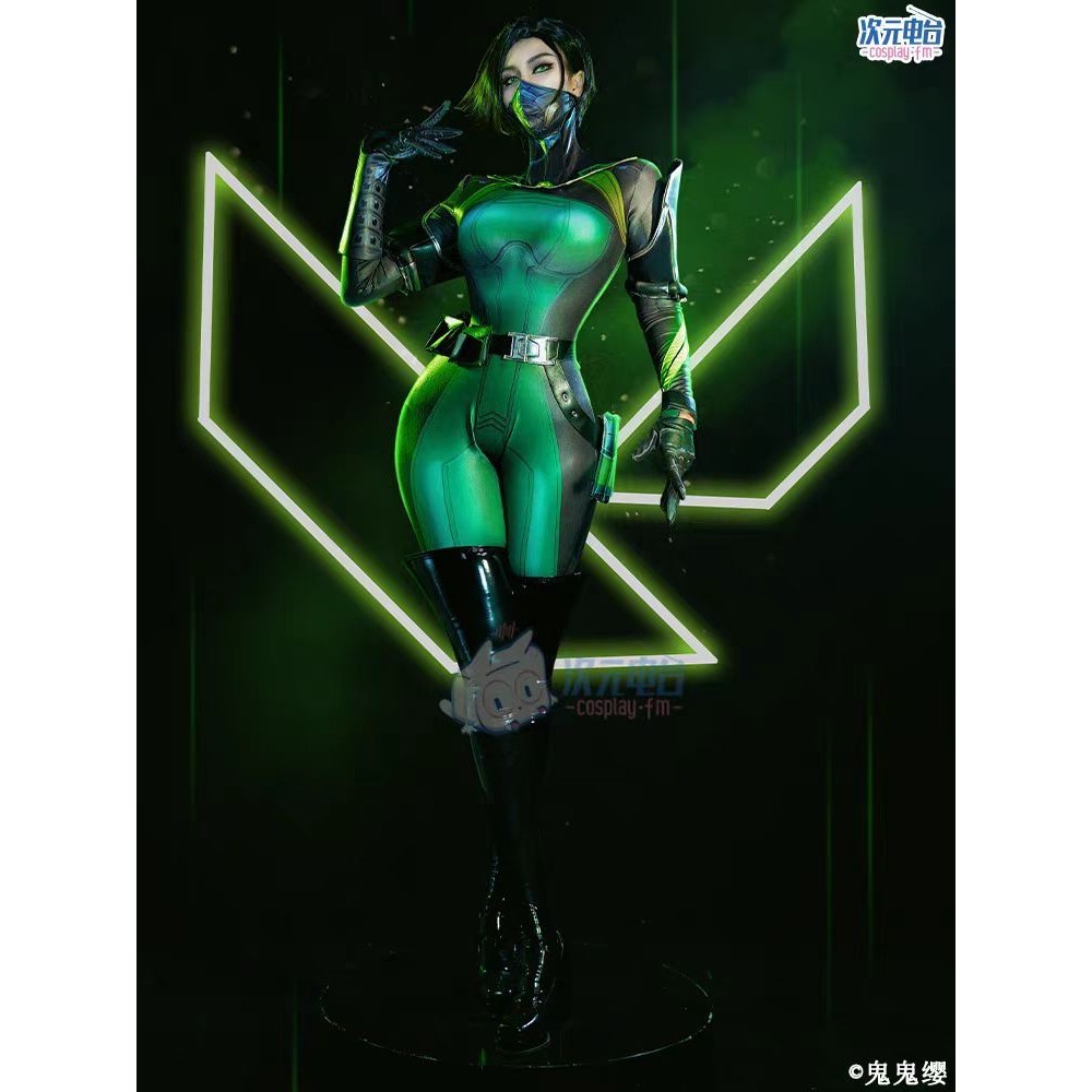 【台灣熱銷】嚴選喵嗚 瓦羅蘭特無畏契約cos遊戲服裝毒蛇Viper腹薇cosplay蝰蛇創新