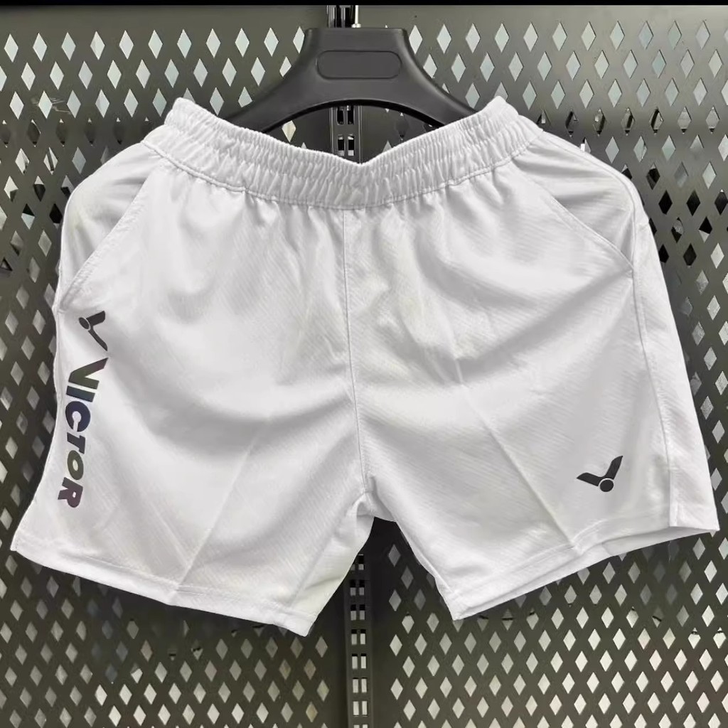 維克多優質短褲男女同款運動比賽訓練跑步透氣速乾褲611