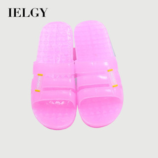 IELGY 水晶果凍透明拖鞋女式夏季浴室沙灘拖鞋