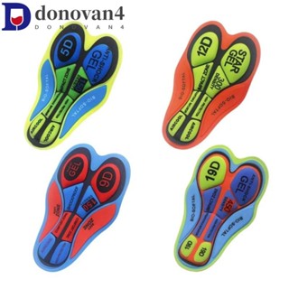 DONOVAN男士騎行凝膠墊,透氣孔海綿矽膠騎行褲墊,12D19D20D防震高密度自行車座墊