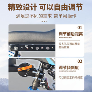[加厚坐墊]山地自行車兒童座椅前置可折疊公路單車帶小孩簡易安全坐椅快拆式