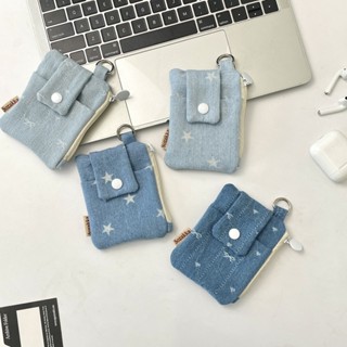 【JC♥HOUSE】複古牛仔 便攜 銀行卡保護套 多卡位小巧卡包