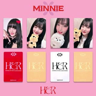 💎臺灣正版💎優選GIDLE金米妮Minnie HER周邊專輯小卡 K4特典小卡 Broadcast打歌卡小卡 特典卡