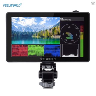 FEELWORLD LUT5 5.5英寸頻道監視器 LCD觸控式螢幕 帶3D蠟染 支援HDMI輸入輸出（不帶電池）