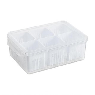切碎的綠色洋蔥酥脆的多功能廚房食物儲物容器PP用於冰箱