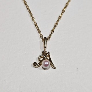 Mikimoto 項鍊 珍珠 18k yg 金色 黃色 mercari 日本直送 二手