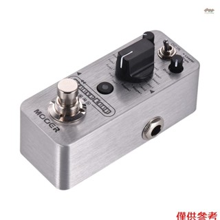 新 MOOER Groove Loop 鼓機和 Looper 踏板 3 種模式最大。 20分鐘錄音時間 Tap Temp