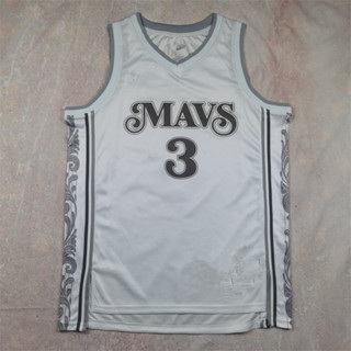 小牛隊獨行俠3號戴維斯白色2025款城市熱壓籃球服球衣MAVS DAVIS KH21