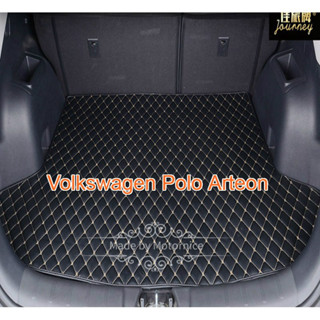 （現貨）工廠直銷適用福斯 Volkswagen Polo Arteon 專用汽車皮革後廂墊 後車廂 後行李箱 防水墊