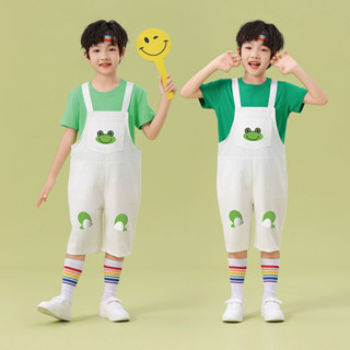 六一兒童青蛙表演服價值小 找媽媽舞服小青蛙主題合唱班服兒童青蛙表演服幼兒園兒童節 whxye888.my20250528