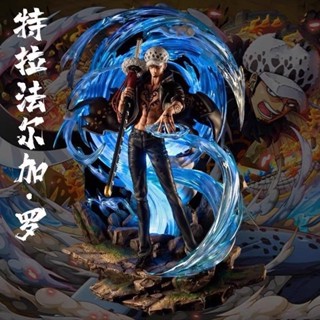 【日版】海賊王GK可發光特拉法爾加夢幻羅手辦擺件雕像ASAI模型潮玩擺件桌面擺件擺飾創意擺件公仔手辦玩偶車內裝飾